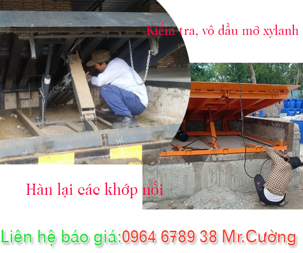 Kiểm tra bảo dưỡng Dock leveler